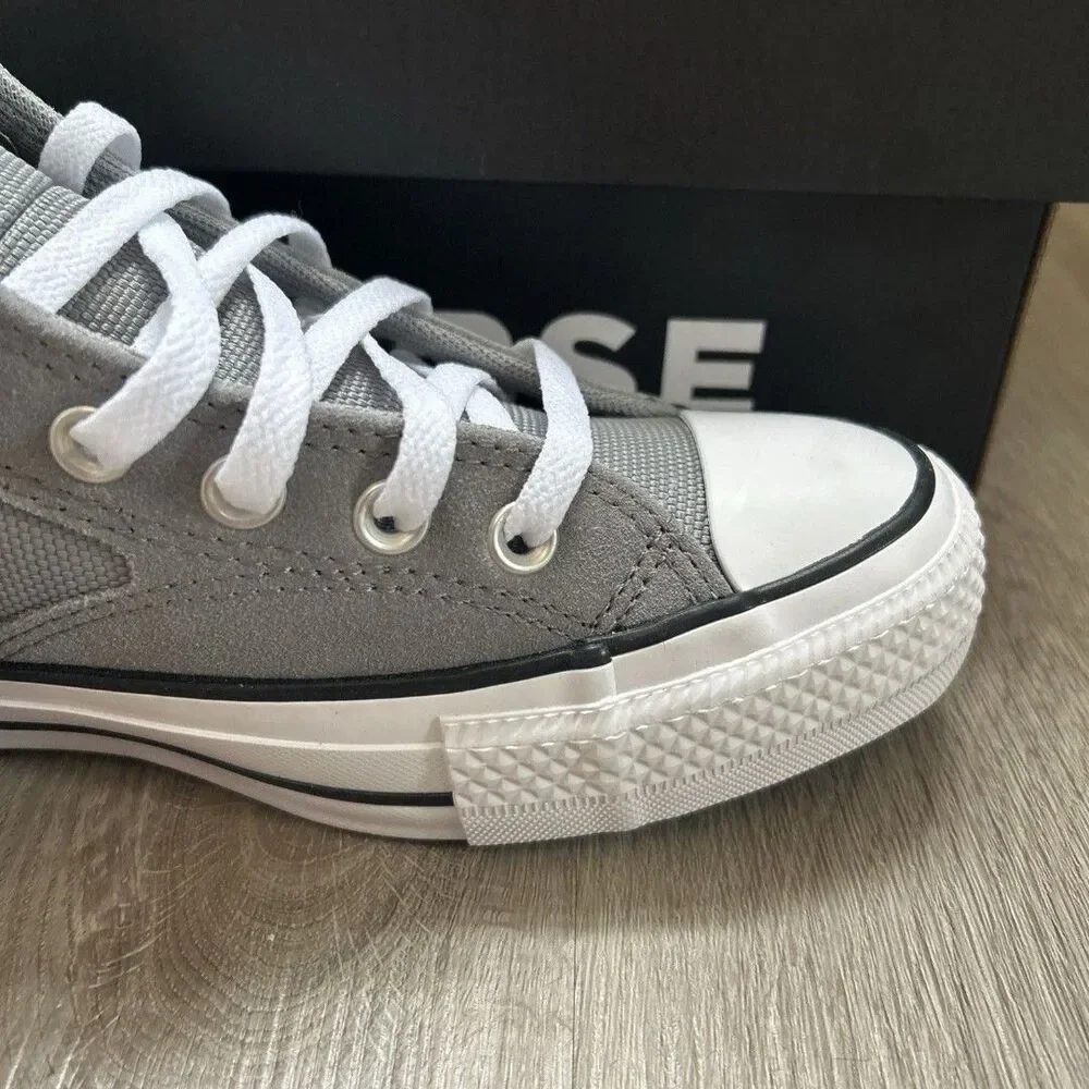 Converse CTAS Malden Street Mid Canvas Mens 13 Gray Shoes Sneakers A09499C NEW